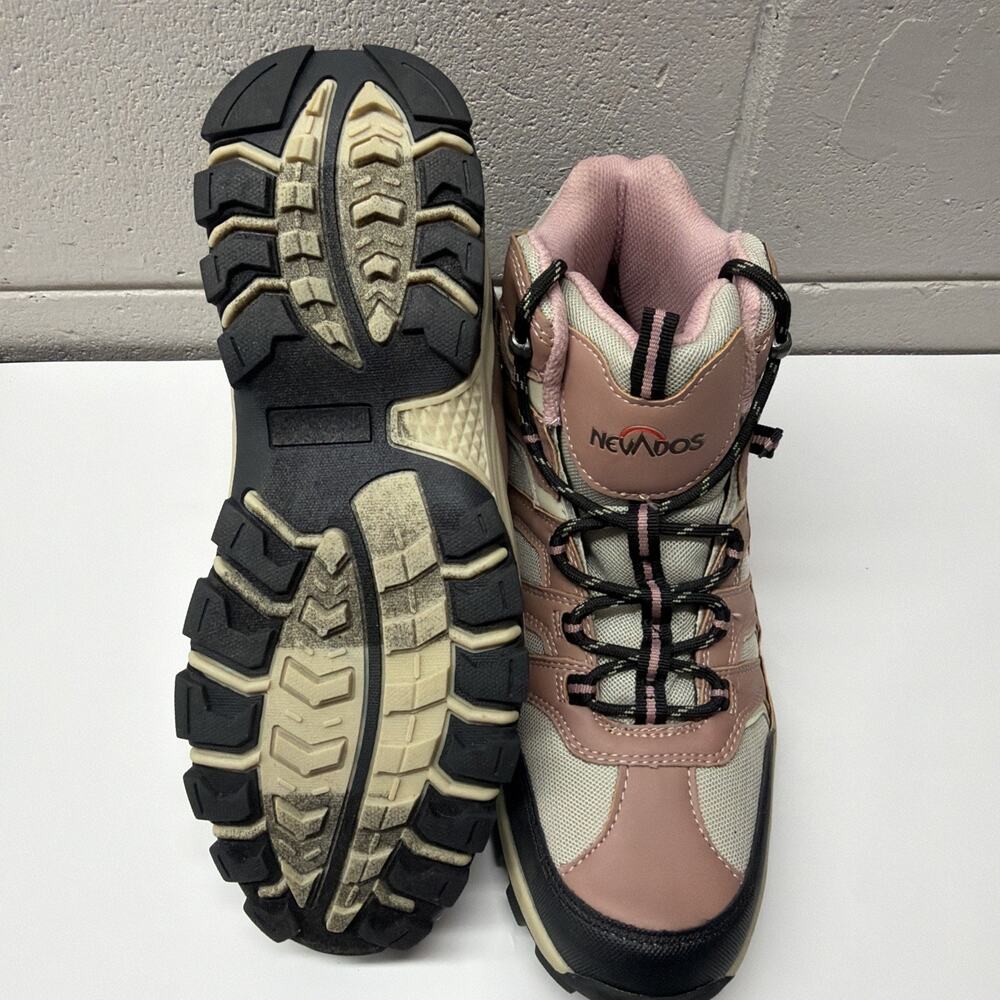 Nevados Claire Mid Womens Taupe Blush Hiking Boots Size 10 (See Description) - Picture 8 of 9
